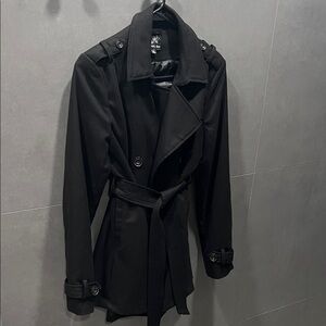 Double Zero Black Pea Coat